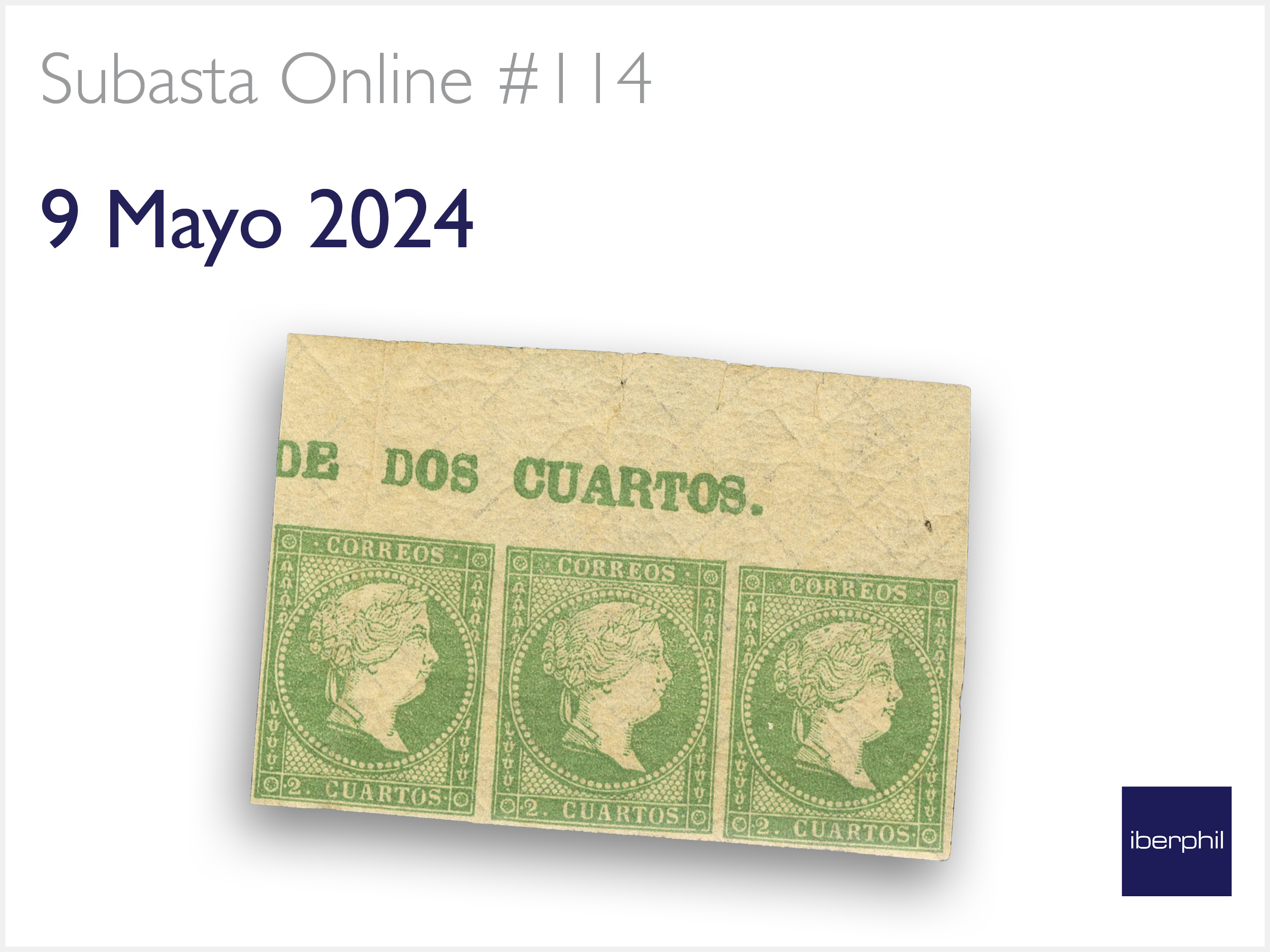 Online Stamp Auction Spain and Colonies