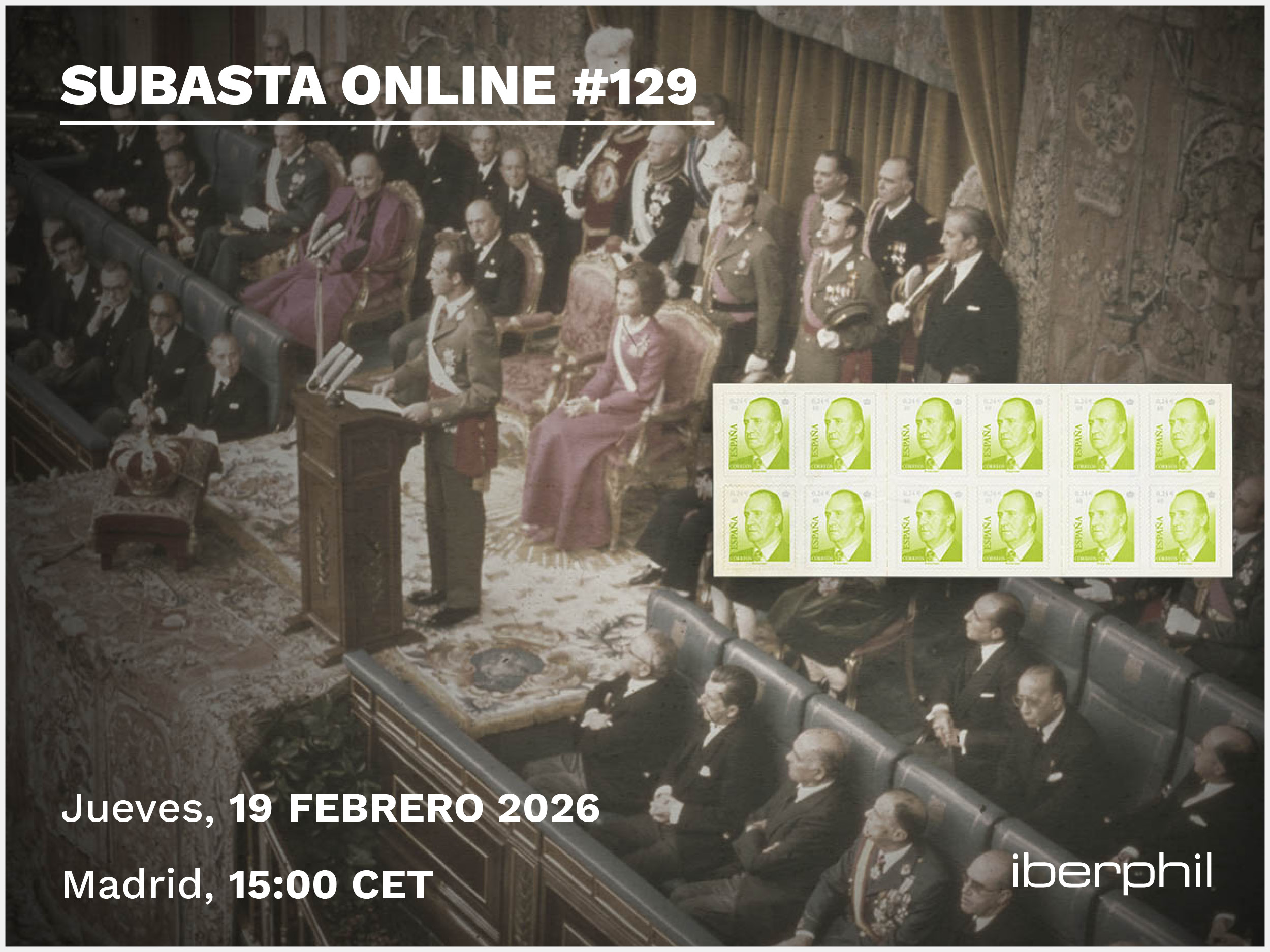 Subasta Online Sellos España y Colonias
