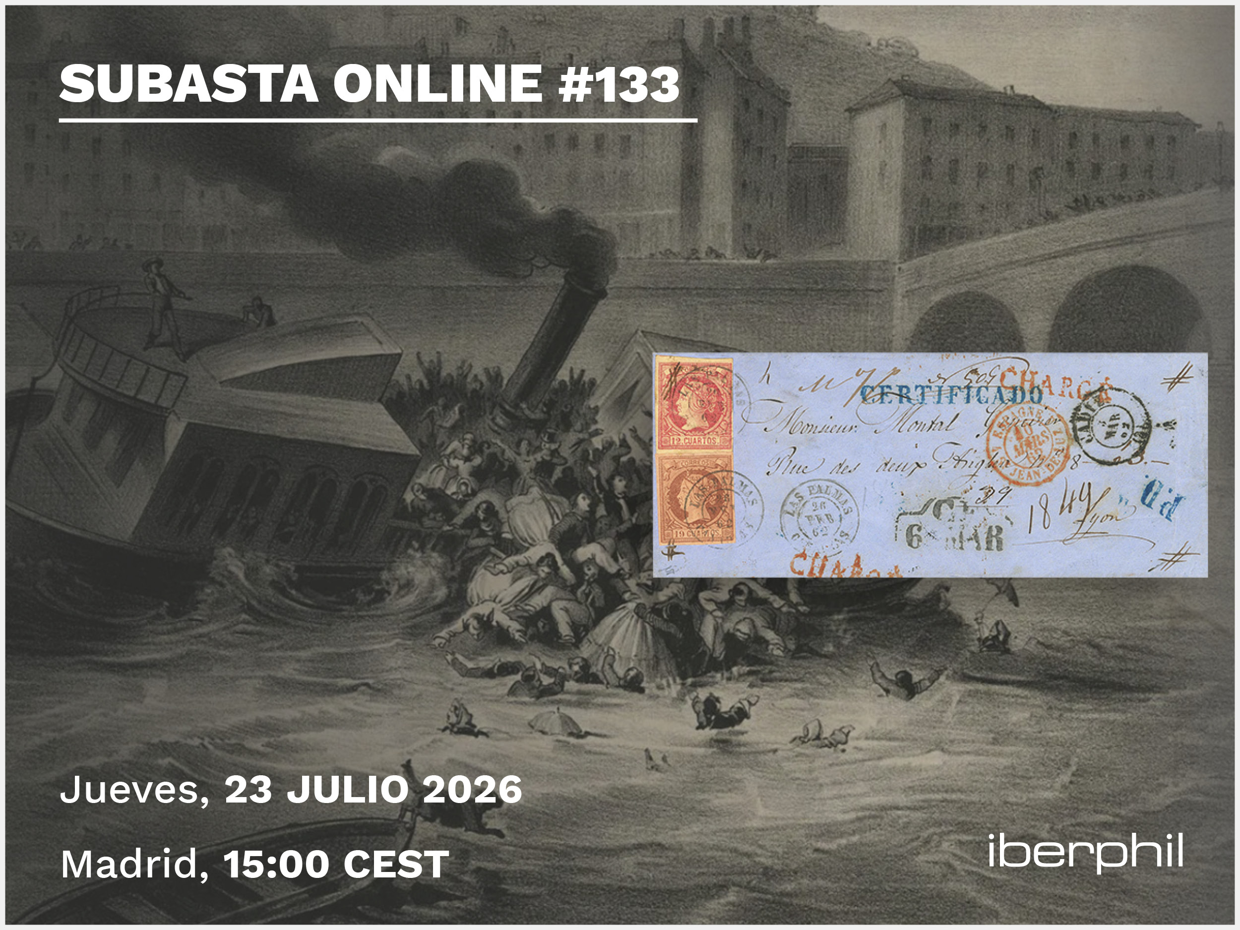 Subasta Online Sellos España y Colonias