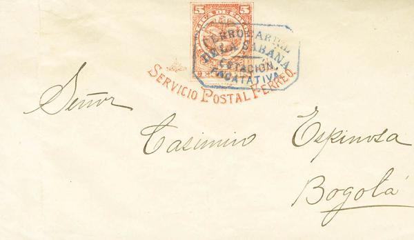 474 | Colombia. Postal Stationery