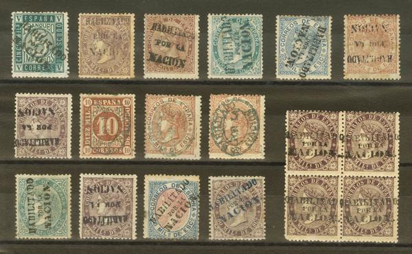 412 | Spain. Provisional Overprints