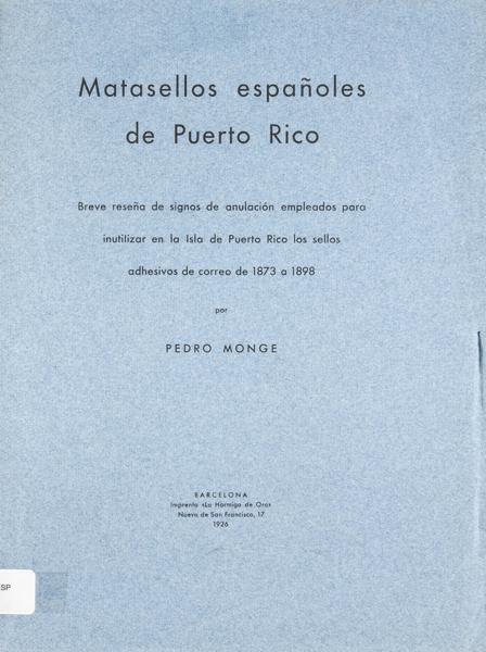 381 | Puerto Rico. Bibliografía