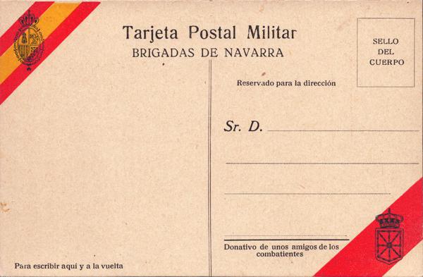 1086 | Civil War. Nationalist Postcard
