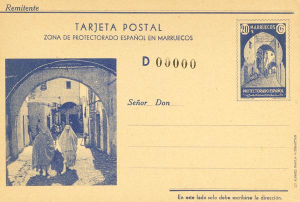 1484 | Spanish Marocco. Postal Stationery