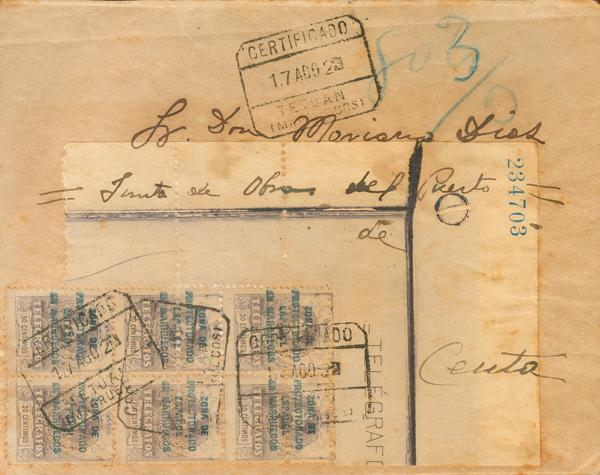 1122 | Marruecos. Telégrafos