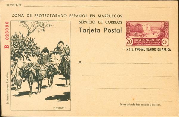 1131 | Marruecos. Entero Postal