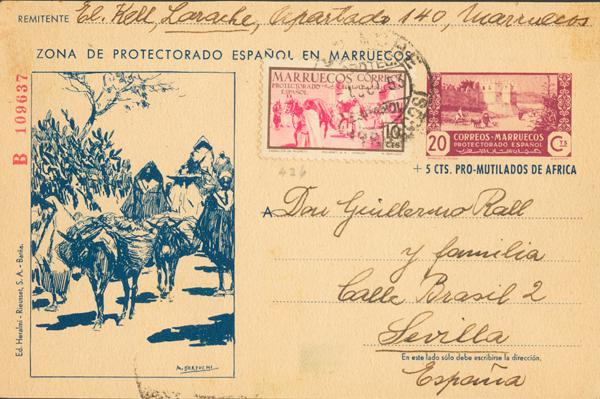 1133 | Marruecos. Entero Postal