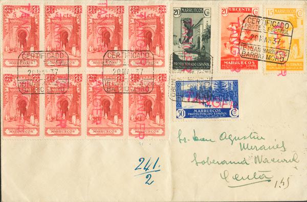 1182 | Tangier. Nationalist Mail