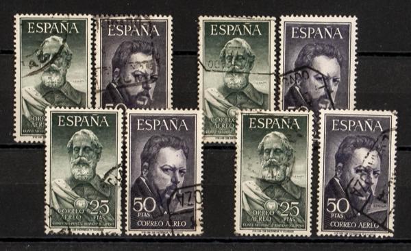 64 | Lotes y Colecciones.España. Stock de Series y Sellos