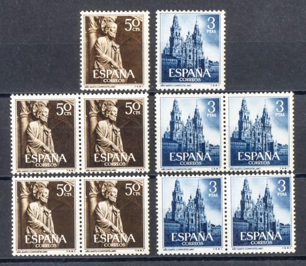 68 | Spanish Collection. Sets and stamps stock