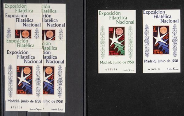 77 | Lotes y Colecciones.España. Stock de Series y Sellos