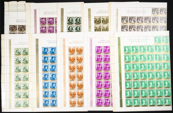 80 | Spanish Collection. Sets and stamps stock