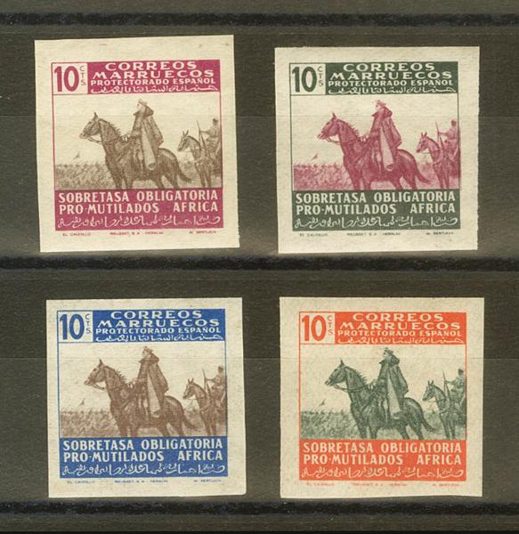 1650 | Spanish Marocco. Charity Stamp