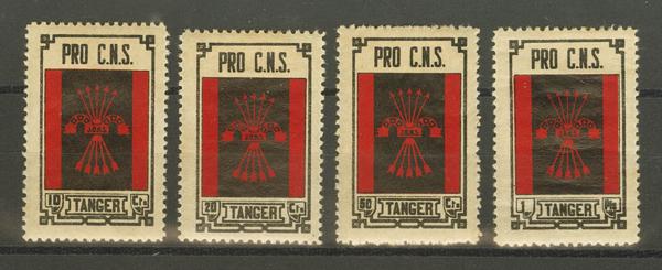 1705 | Tangier. Local Stamps