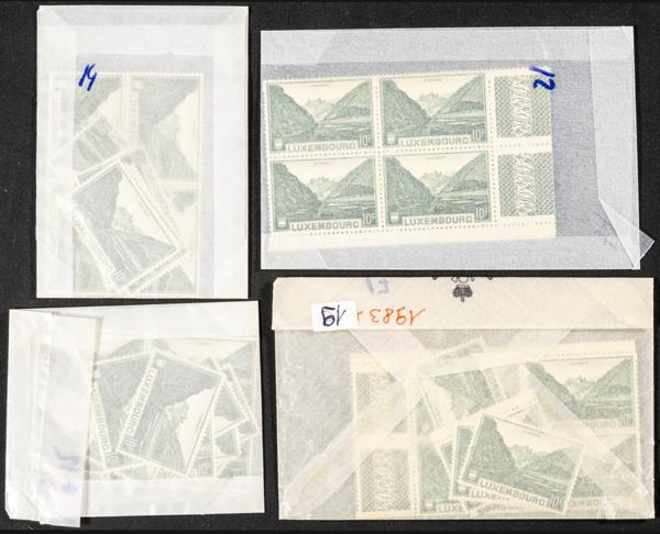 1096 | Luxembourg. Sets and stamps stock