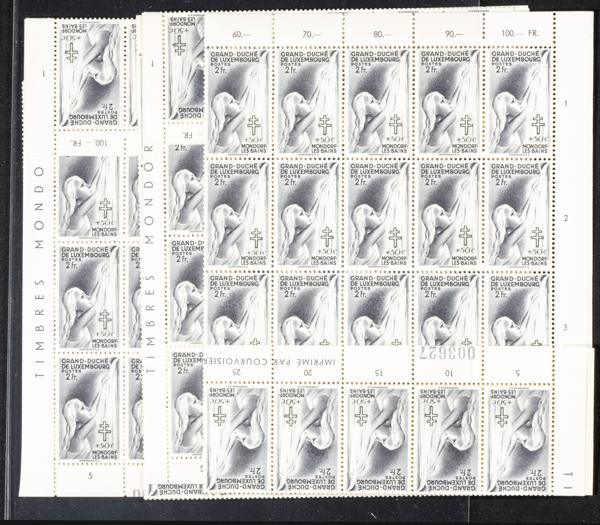 1097 | Luxembourg. Sets and stamps stock