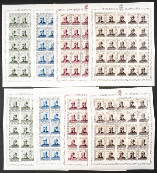 1105 | Luxembourg. Sets and stamps stock