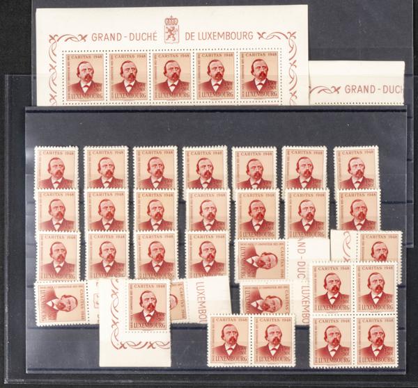 1106 | Luxembourg. Sets and stamps stock
