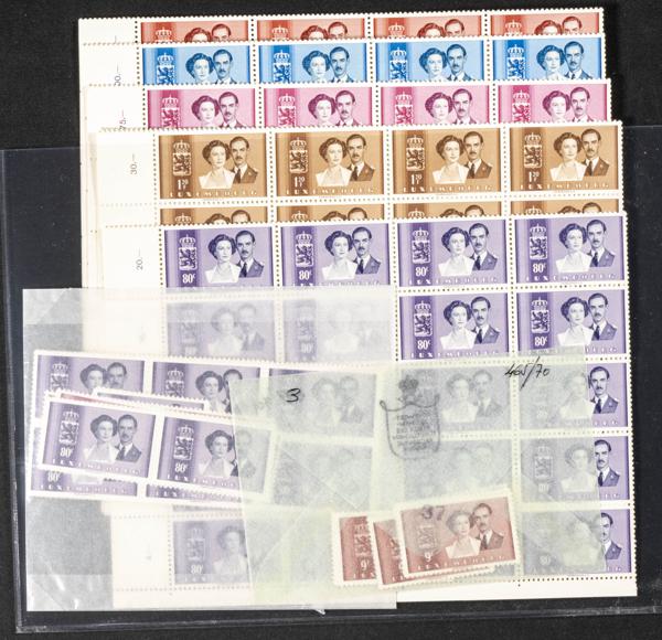 1111 | Luxembourg. Sets and stamps stock