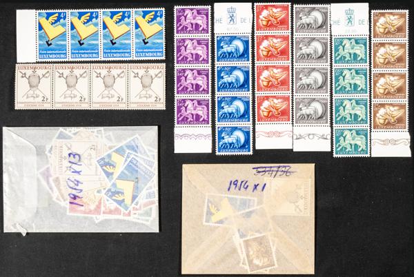 1116 | Luxembourg. Sets and stamps stock