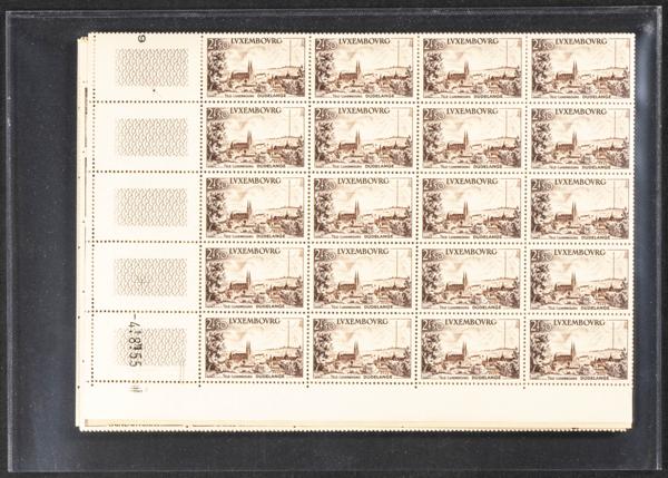 1123 | Luxembourg. Sets and stamps stock