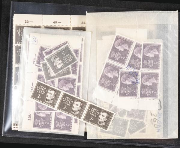 1128 | Luxembourg. Sets and stamps stock
