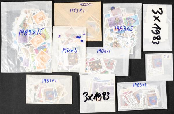 1183 | Luxembourg. Sets and stamps stock