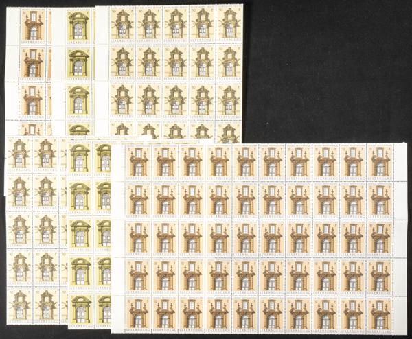 1203 | Luxembourg. Sets and stamps stock