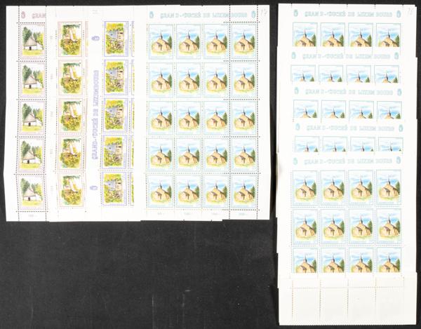 1209 | Luxembourg. Sets and stamps stock
