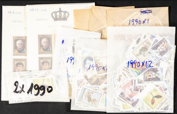 1210 | Luxembourg. Sets and stamps stock