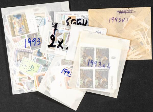 1220 | Luxembourg. Sets and stamps stock