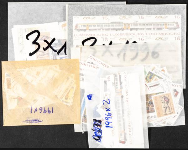 1225 | Luxembourg. Sets and stamps stock