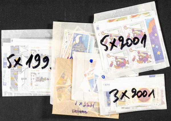 1228 | Luxembourg. Sets and stamps stock