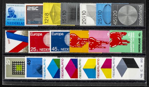 1242 | Netherlands. Sets and stamps stock