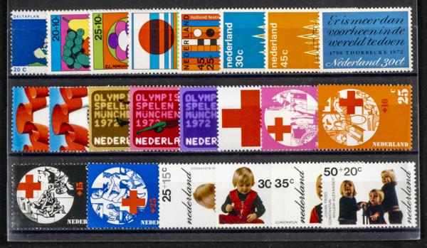 1243 | Netherlands. Sets and stamps stock