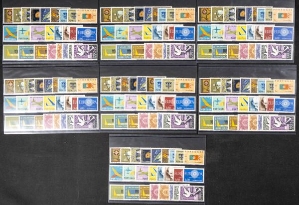1248 | Portugal. Sets and stamps stock