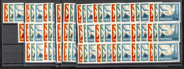 1252 | Portugal. Sets and stamps stock