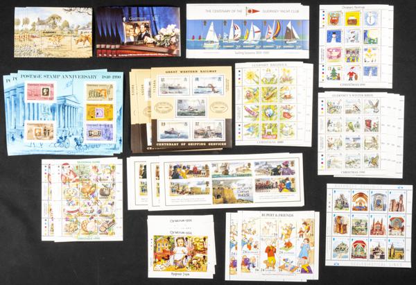 590 | Guernsey. Lots and Collections