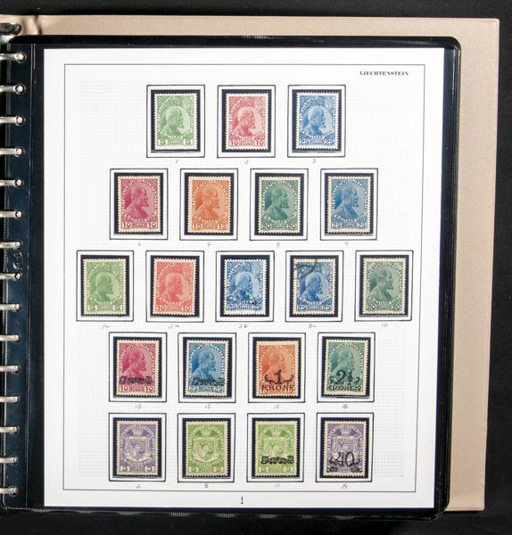 615 | Liechtenstein. Lots and Collections