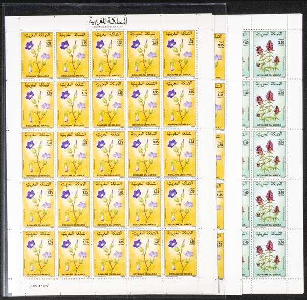 625 | Independent Marocco. Lots and Collections