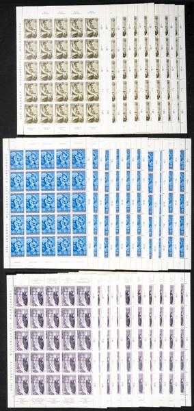 950 | Liechtenstein. Sets and stamps stock