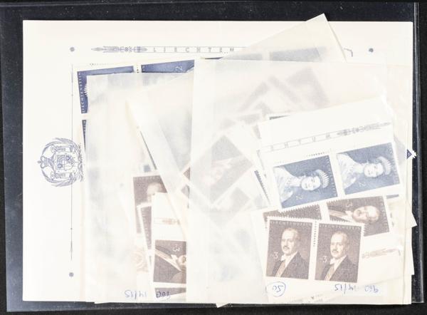 951 | Liechtenstein. Sets and stamps stock