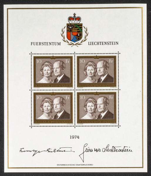 983 | Liechtenstein. Sets and stamps stock