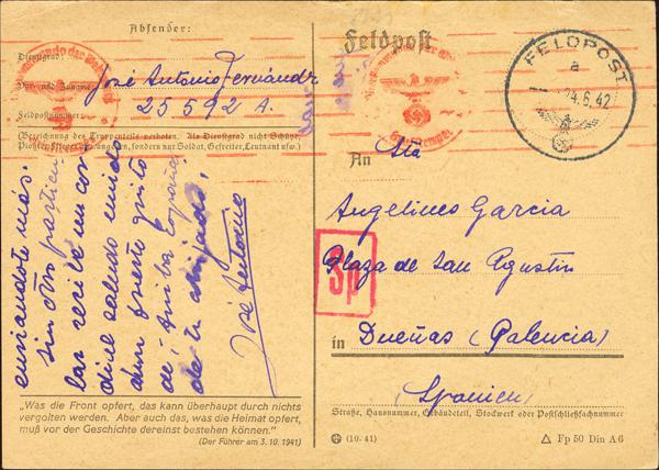 1149 | II World War. Blue Division