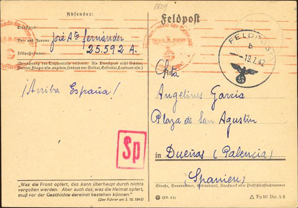 1150 | II World War. Blue Division