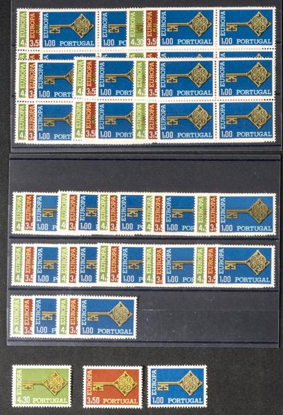1047 | Portugal. Sets and stamps stock
