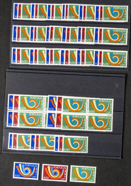 1054 | Portugal. Sets and stamps stock