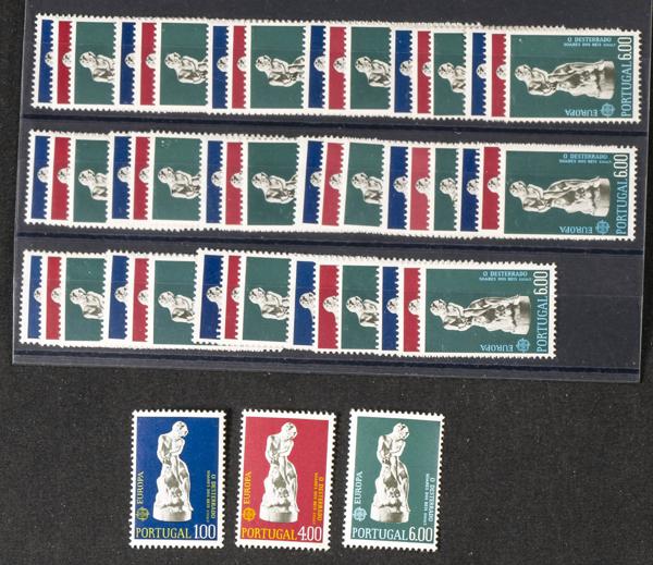 1055 | Portugal. Sets and stamps stock