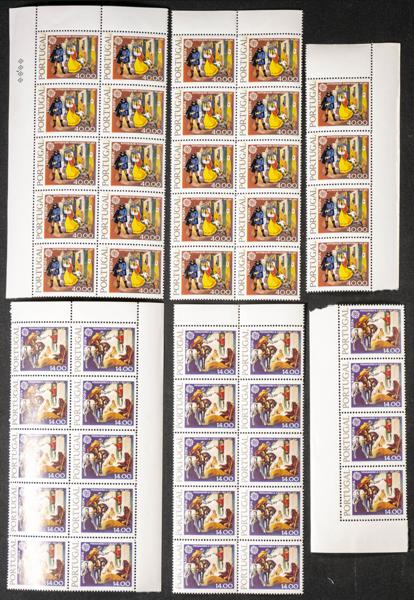 1060 | Portugal. Sets and stamps stock