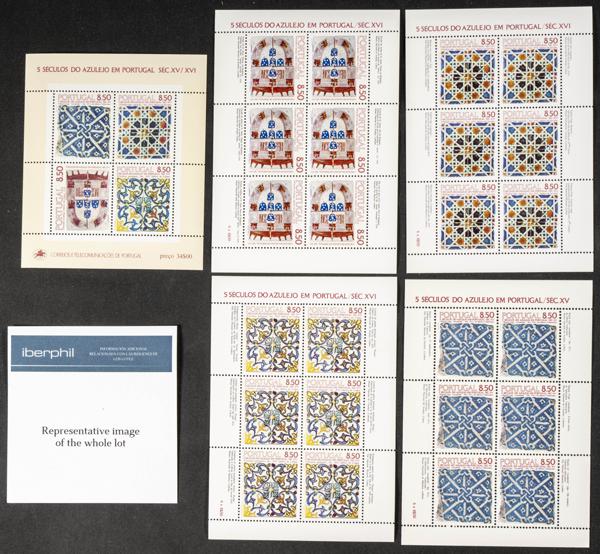 1080 | Portugal. Sets and stamps stock